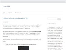 Tablet Screenshot of andreatv.it